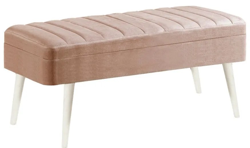 Conjunto de Mesa de Jantar Extensível e Cadeiras Vina – Branco Pedra –