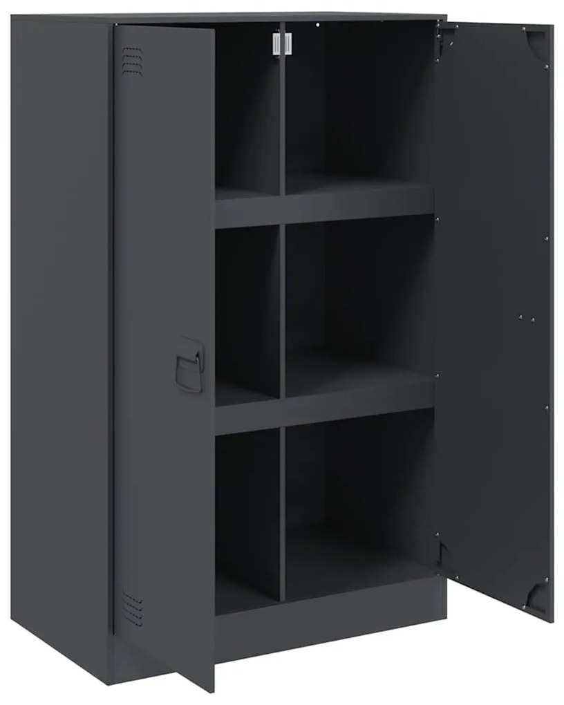 Aparador 67x39x107 cm aço antracite