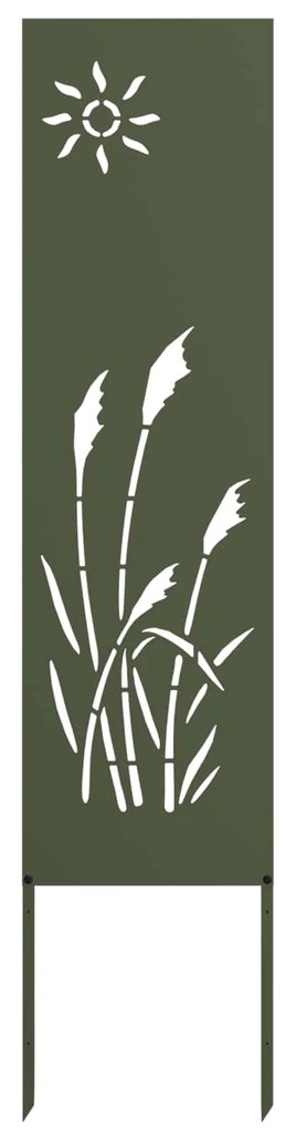 vidaXL Tela de Privacidade para Jardim Verde-oliva 32 x 140 cm