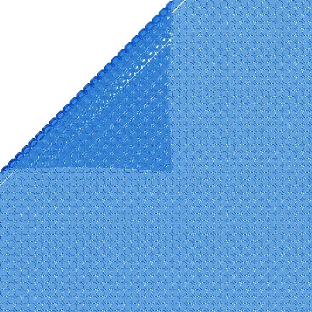 Cobertura para piscina 975x488 cm PE azul
