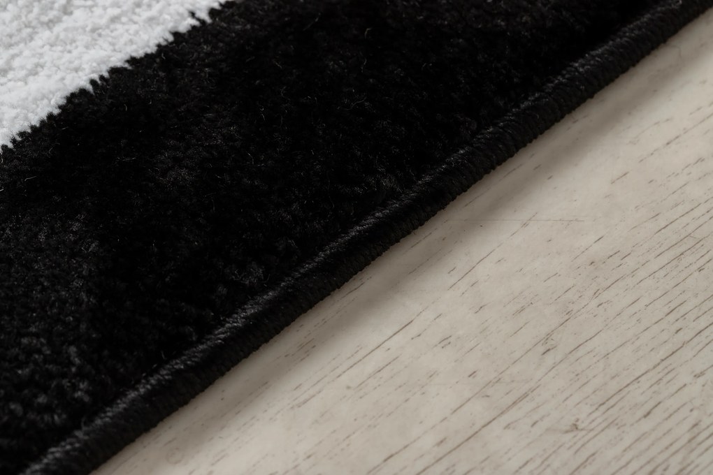 Tapete HAMPTON quadro preto - PRODUTO DE SEGUNDA GRAU