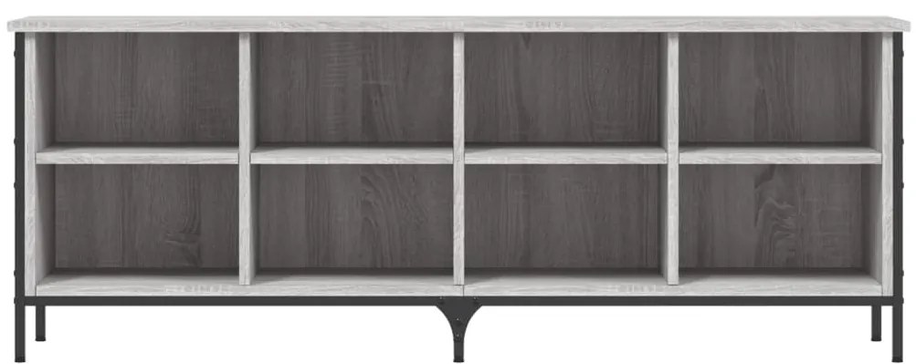 Sapateira 131x35x50 cm derivados de madeira cinzento sonoma