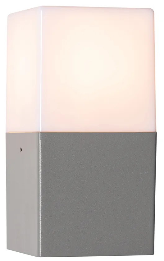 Candeeiro de parede exterior moderno cinzento IP44 - Denmark