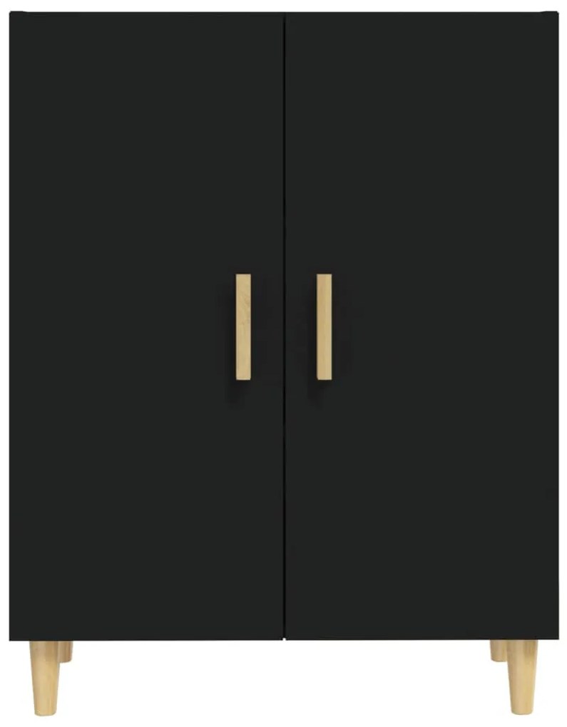 Aparador 70x34x90 cm derivados de madeira preto