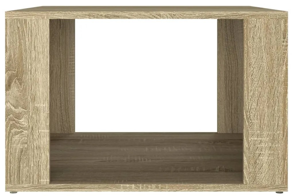 Mesa de cabeceira 57x55x36 cm derivados madeira carvalho sonoma