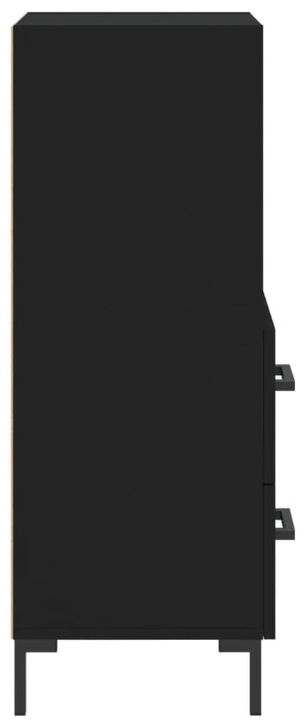 Aparador 34,5x34x90 cm derivados de madeira preto