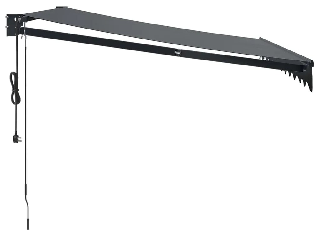 Toldo retrátil automático 3x2,5 m antracite