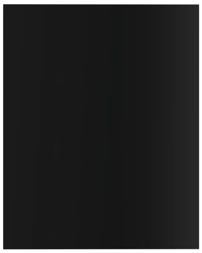 Prateleiras para estante 8 pcs derivados de madeira preto