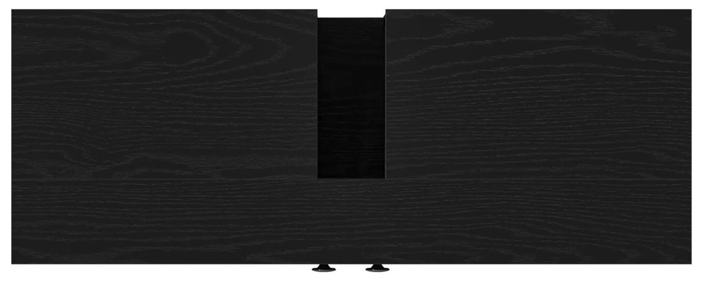 Armário de Pia de Banheiro vidaXL Carvalho Preto 80x30x60 cm Madeira d