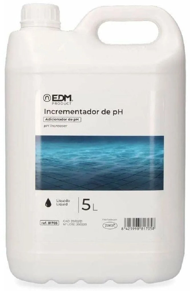 Corrector de Ph Edm Líquido Incrementador 5 L