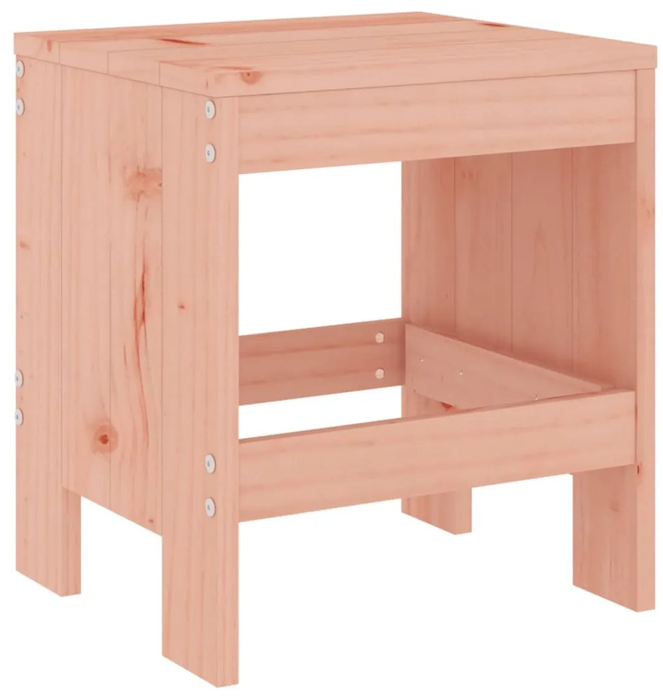 17 pcs conjunto de jantar para jardim madeira de douglas maciça
