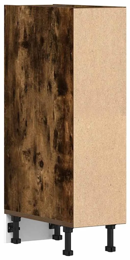 Armário inferior “Riga” 20x44,5x81,5cm carvalho fumado