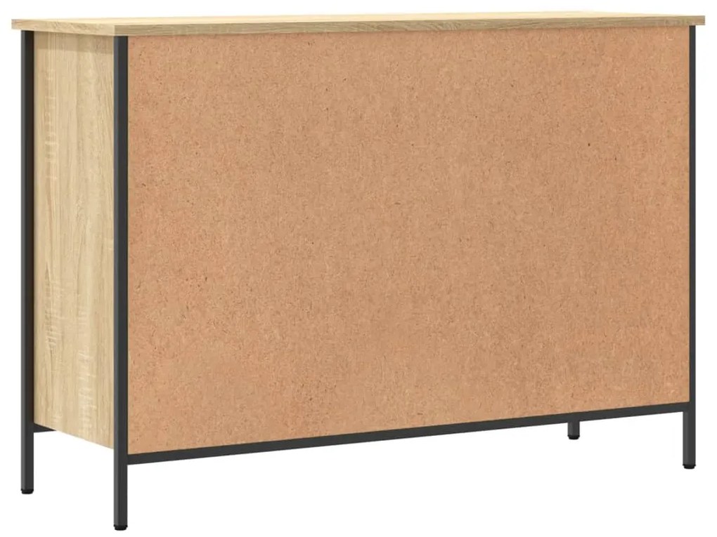 Sapateira 100x35x70 cm derivados de madeira carvalho sonoma