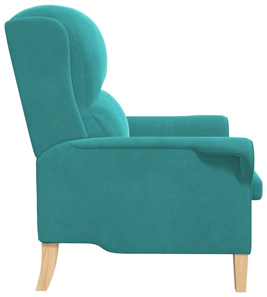 Poltrona Turquesa Turquesa Standard Tecido