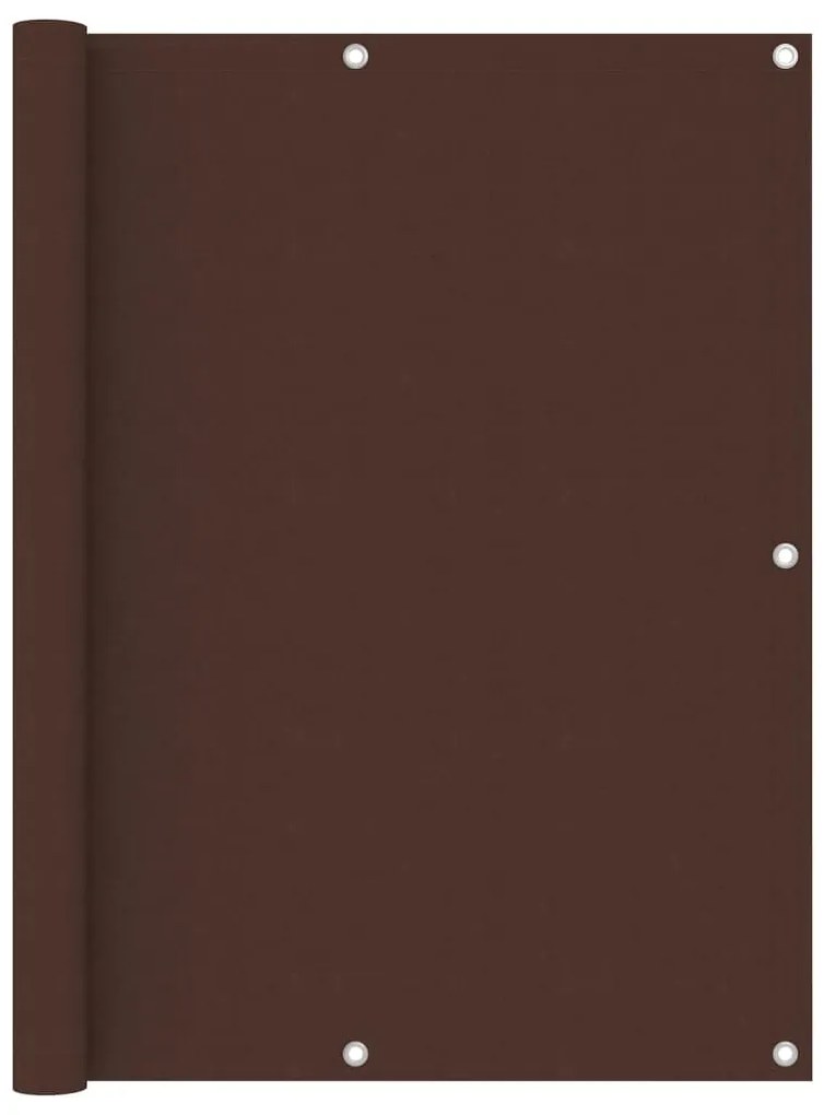Tela de varanda 120x600 cm tecido Oxford castanho
