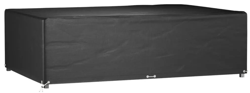 Capas p/ mobília jardim 2 pcs 12 ilhós 227x152x65 cm retangular