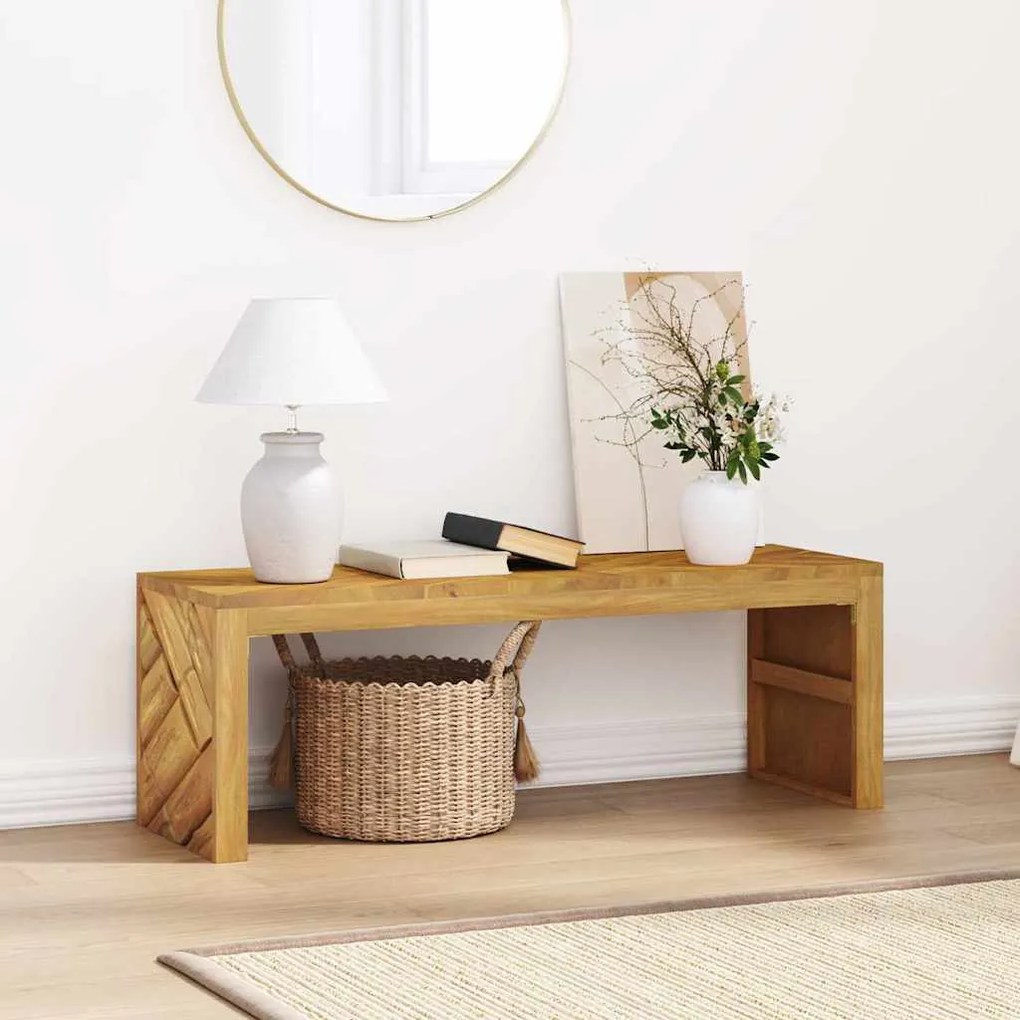 Mesa de centro 110x35x38 cm madeira maciça teca