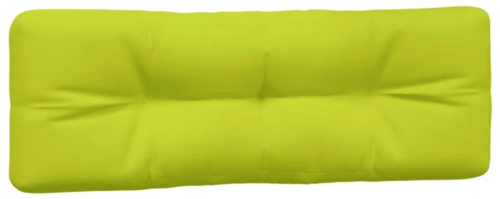 Almofadões para móveis de paletes 5 pcs tecido verde brilhante