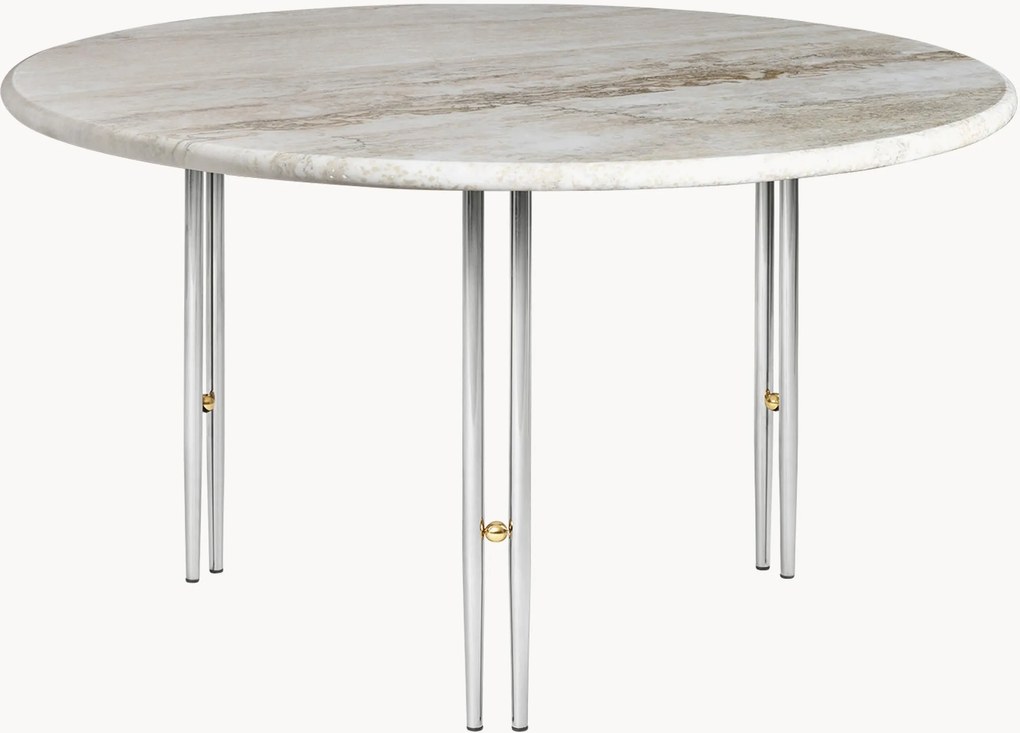 Mesa de centro redonda em mármore Ioi, Ø 70 cm