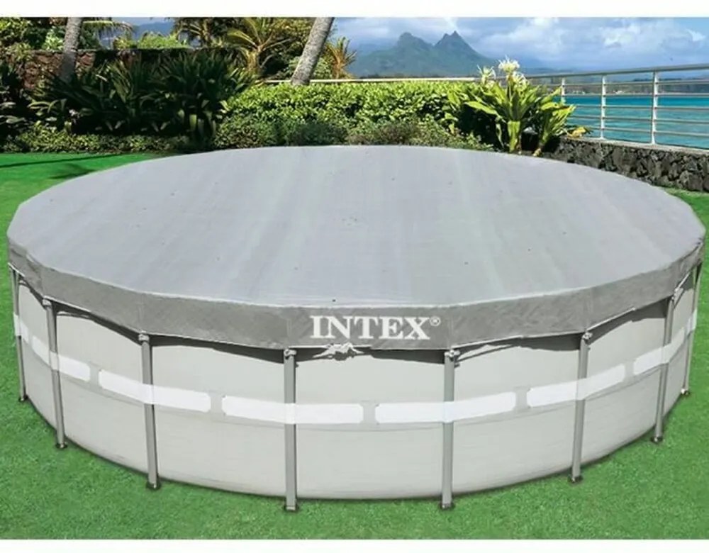 Lona para Piscina Insuflável Intex 28041 ø 549 cm 549 X 25 X 549 cm