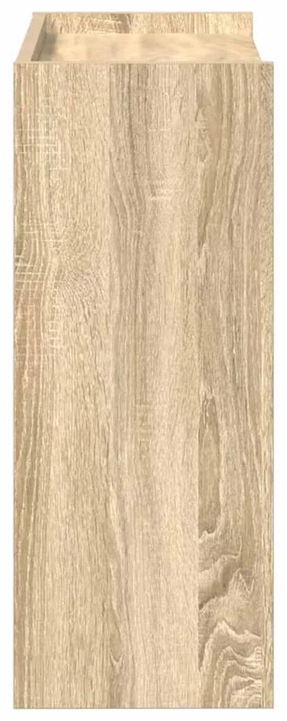 Sapateira 60x25x62 cm derivados de madeira carvalho sonoma