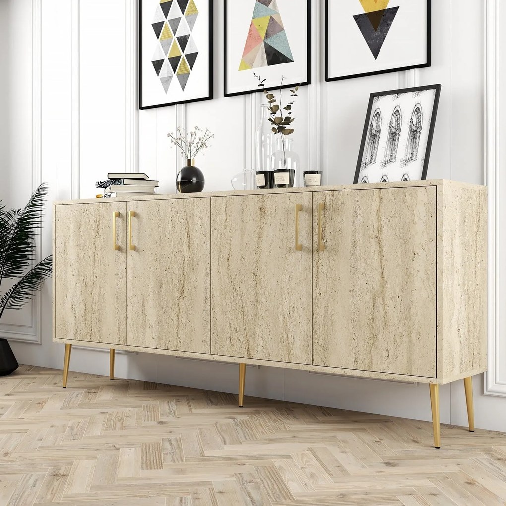 **** Console Kiev – Travertine – 180x78x35 cm
**