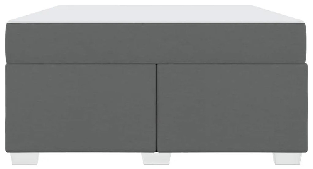 Estrutura da Cama Outros Cinzento escuro 160 x 200 cm tecido