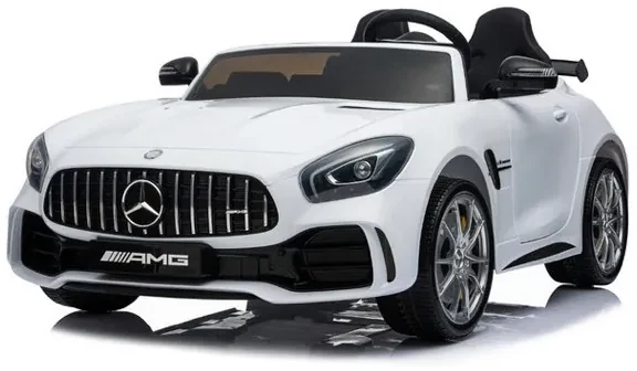 Homcom - Carro infantil elétrico - Mercedes Benz AMG branco, CARROS UM  LUGAR