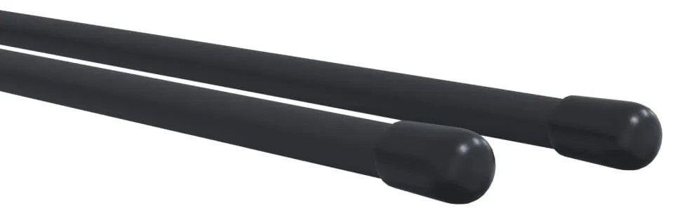Suportes de parede p/ ferramentas de jardim 8 pcs aço preto