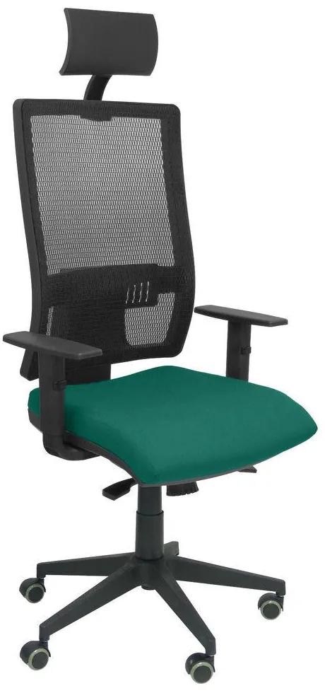 Cadeira de escritório com apoio para a cabeça Horna bali Piqueras y Crespo BALI456 Verde