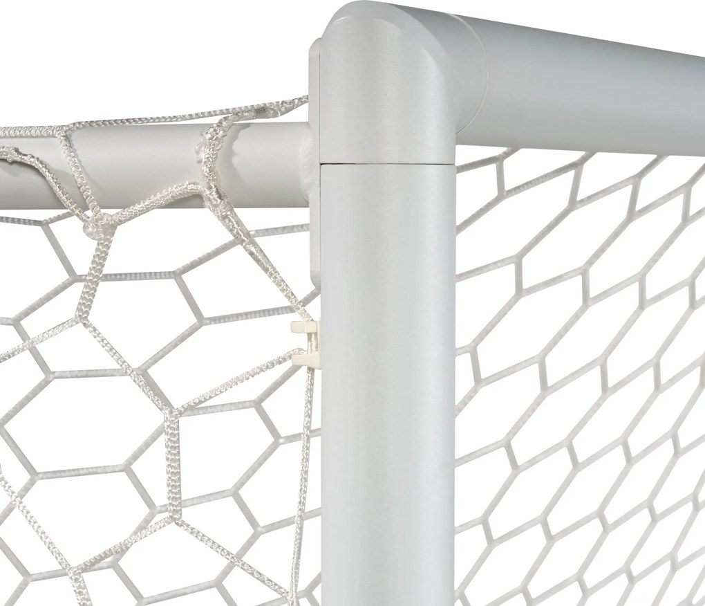 Baliza de futebol em alumínio Scala 300 x 200 cm - branca