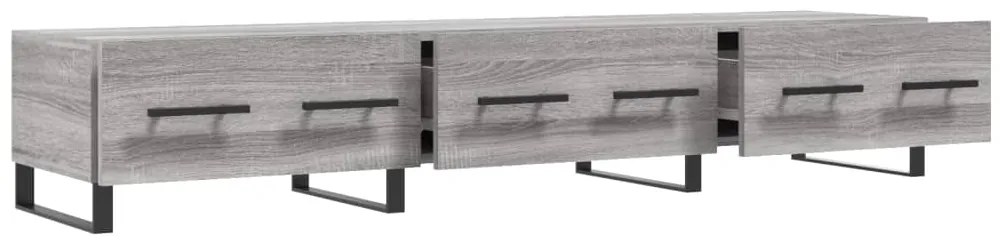 Móvel de TV 150x36x30 cm derivados de madeira cinzento sonoma