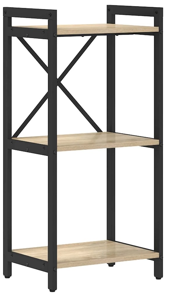 vidaXL Estante Carvalho Sonoma 40 x 30 x 85 cm Madeira processada