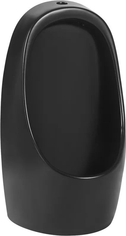 Mexen Mateo mictório suspenso, preto mate - 37036570