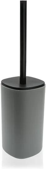 Escova do Banho Cinzento Escuro Polipropileno (9,6 x 36,5 x 9,6 cm)