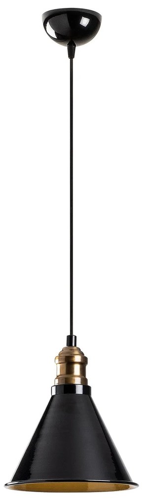 Candeeiro de Teto Berceste – Preto – 19 cm Diâmetro x 117 cm Altura