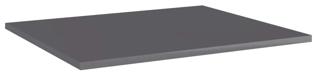 Prateleiras para estante 8 pcs derivados de madeira cinza