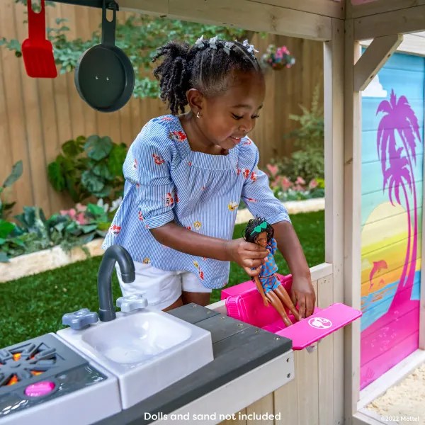 Casa de Brincar para Crianças Madeira Barbie Seaside