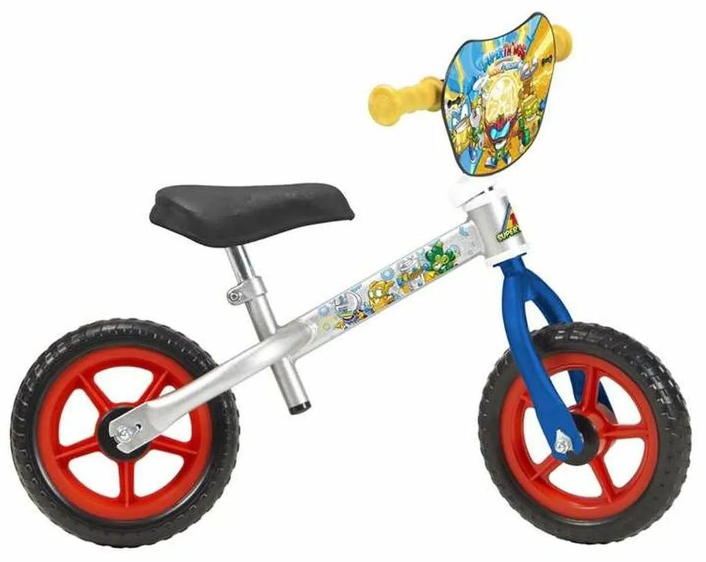 Bicicleta Infantil SUPER THINGS Toimsa TOI186 10" Prateado