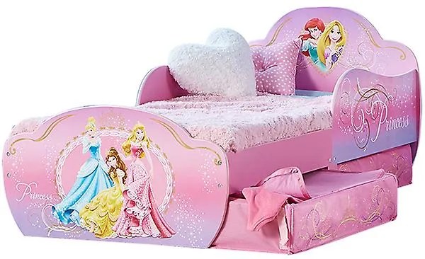 CAMA PRINCESA COM COLCHÃO E ALMOFADA