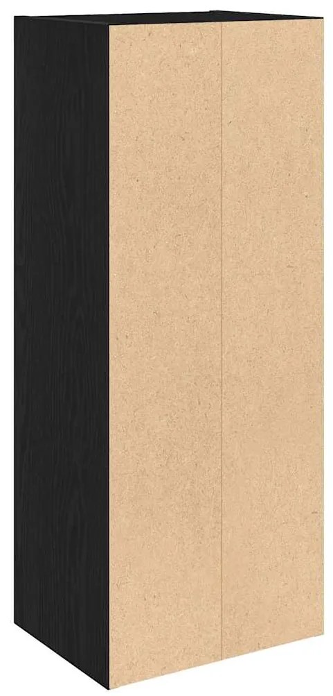 Estante 31x24x77 cm derivados de madeira carvalho preto
