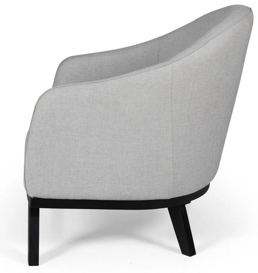 Cadeira Wing Leon – Cinzento Claro – 75x90x82 cm