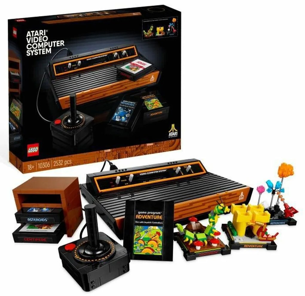 Playset Lego Atari Videocomputer System 2532 Peças