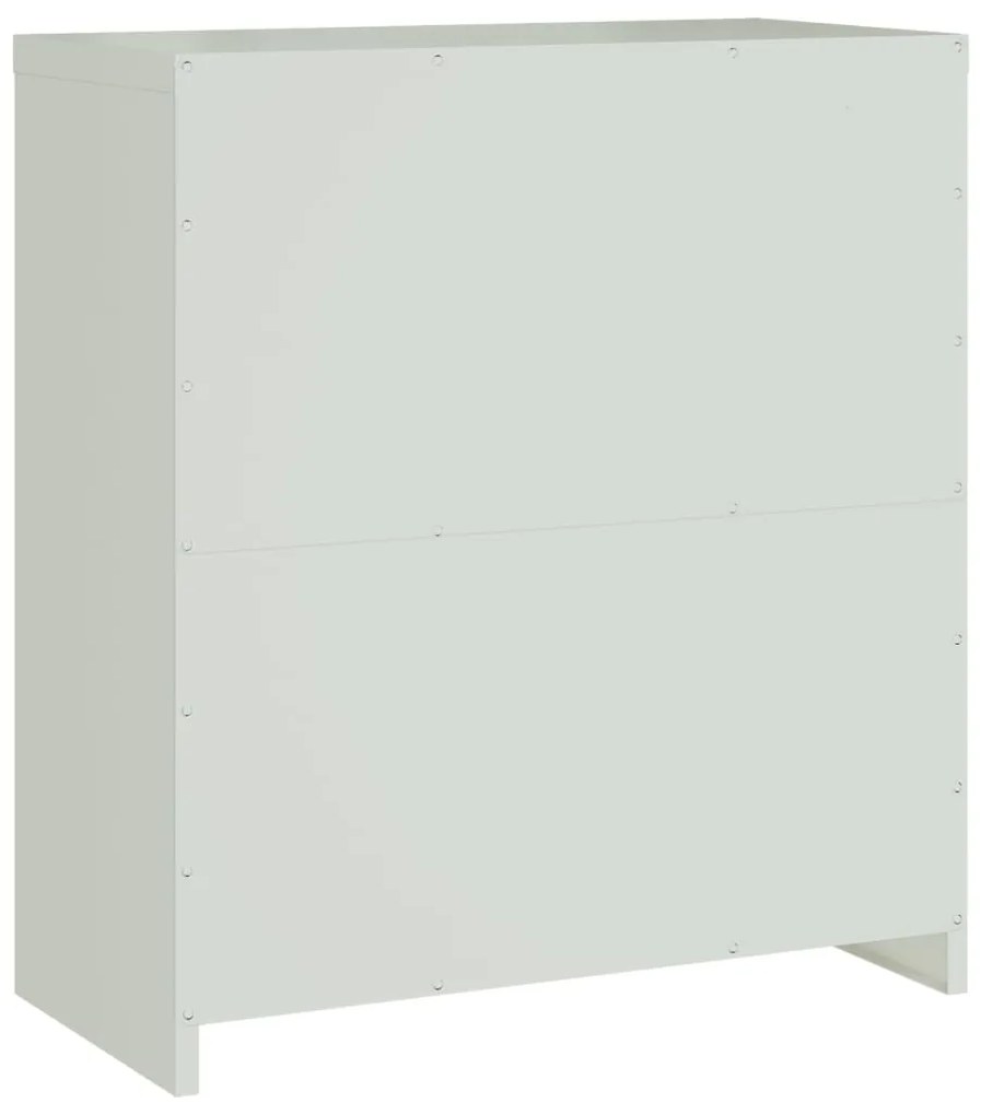 Arquivador 79x40x90 cm aço cinzento-claro