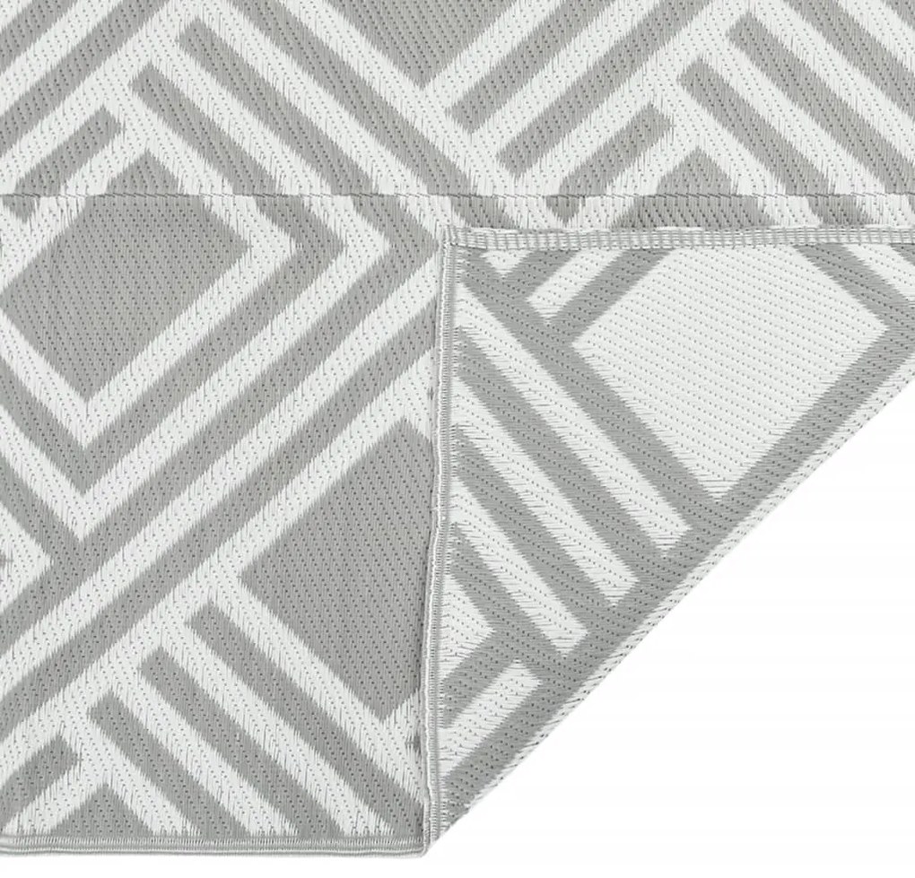 Tapete de exterior 80x150 cm ARAKIL PP cinzento