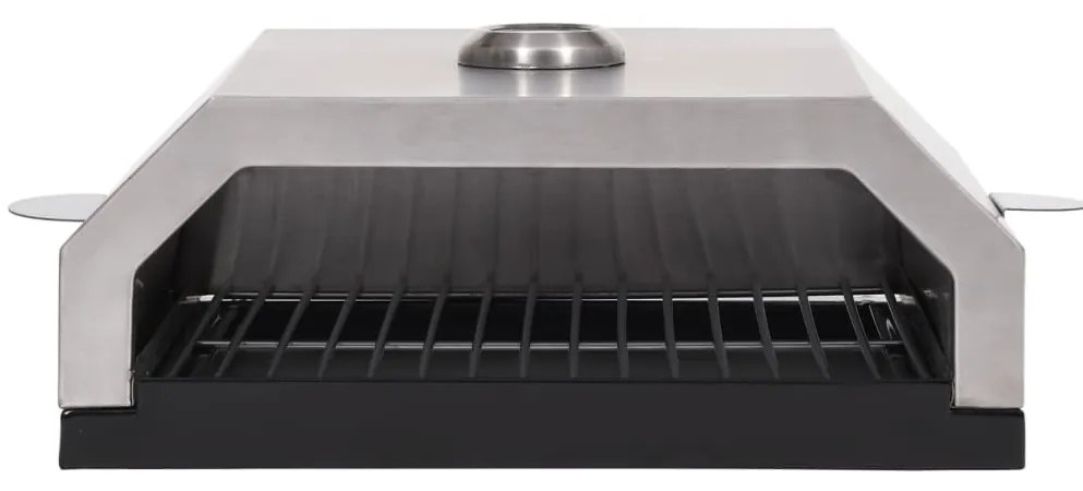 Forno de piza c/ pedra cerâmica p/ churrasqueira carvão ou gás