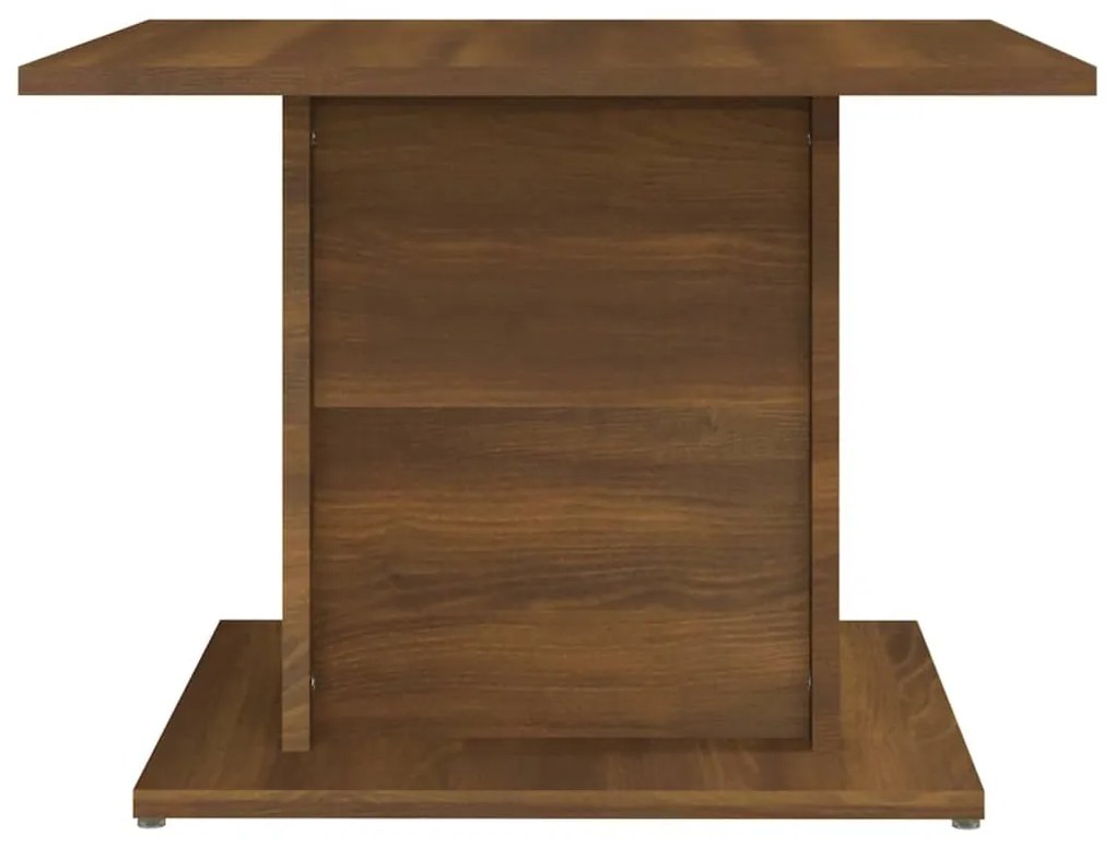 Mesa de centro derivados de madeira carvalho castanho