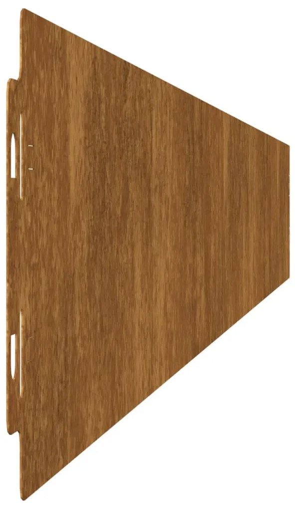 Bordas de relvado 10 pcs 10x103 cm aço corten flexível