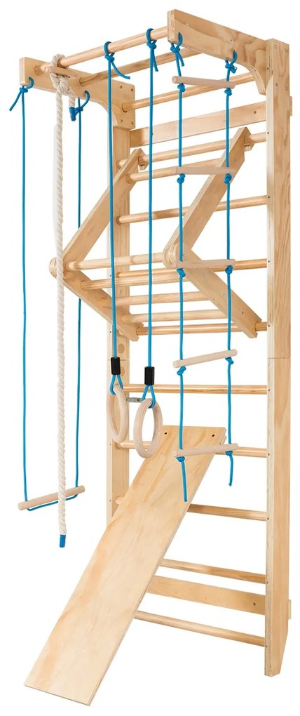 Escada Ginástica em Madeira Ideal para Crianças Adultas e Idosos para Alongamento Muscular e Alívio de Dores para Jardim de Ginásio Doméstico 80 x 60 x 220 cm
