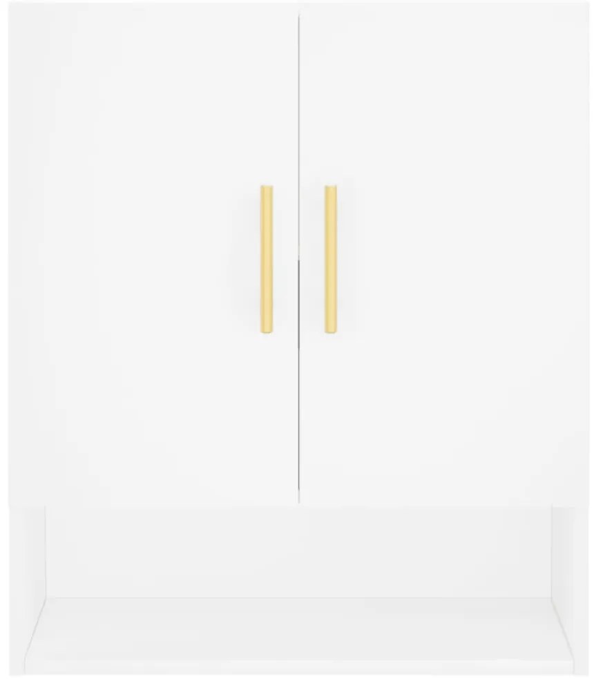 Armário parede 60x31x70 cm derivados de madeira branco